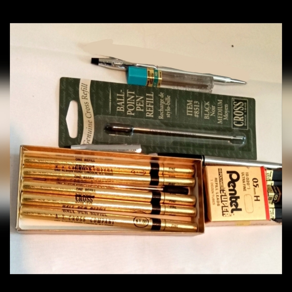 Vintage cross pen lot